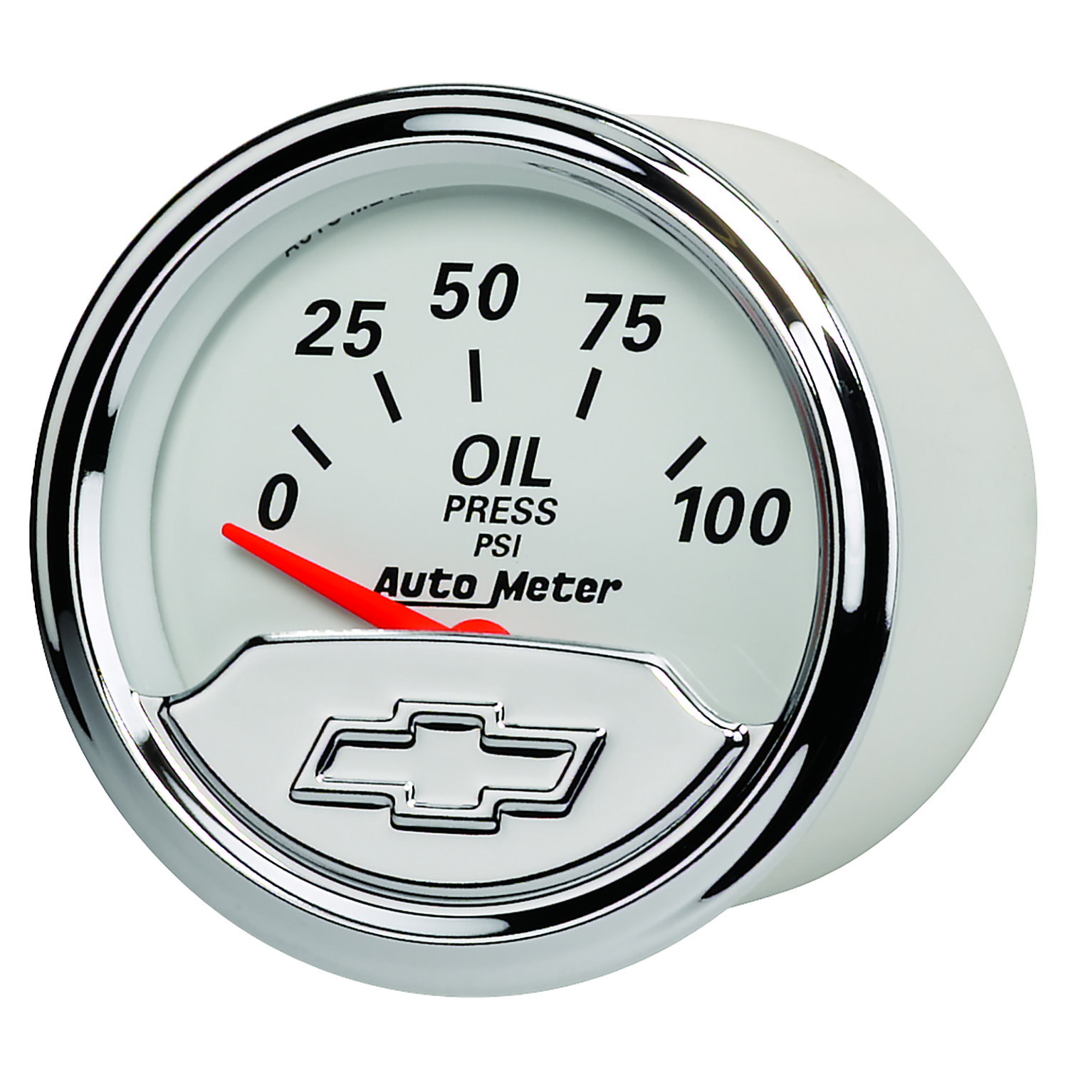 2-1/16" Oil Pressure, 0-100 Psi, Chevy Vintage
