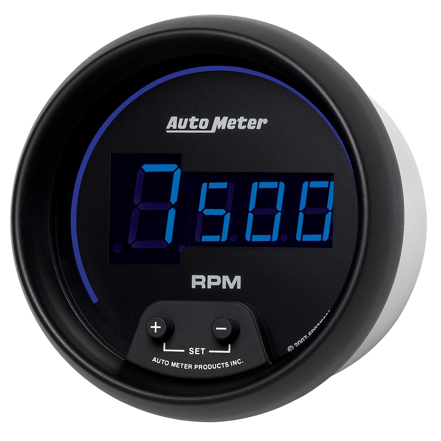 3-3/8" In-Dash Tachometer, 0-10,000 Rpm, Cobalt Digital