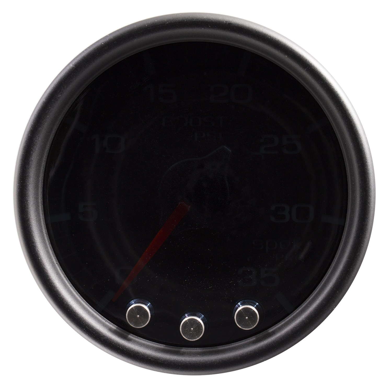 2-1/16" Boost, 0-35 Psi, Spek-Pro, Black/Black