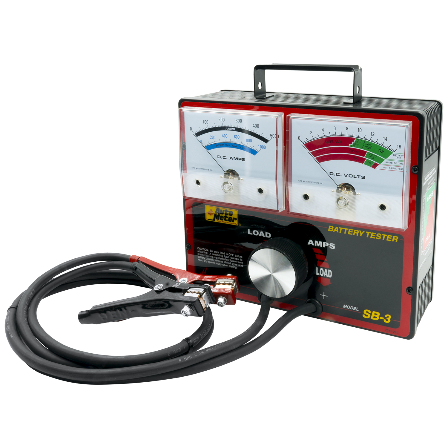 Sb-3; 500 Amp Variable Load Battery/Electrical System Tester