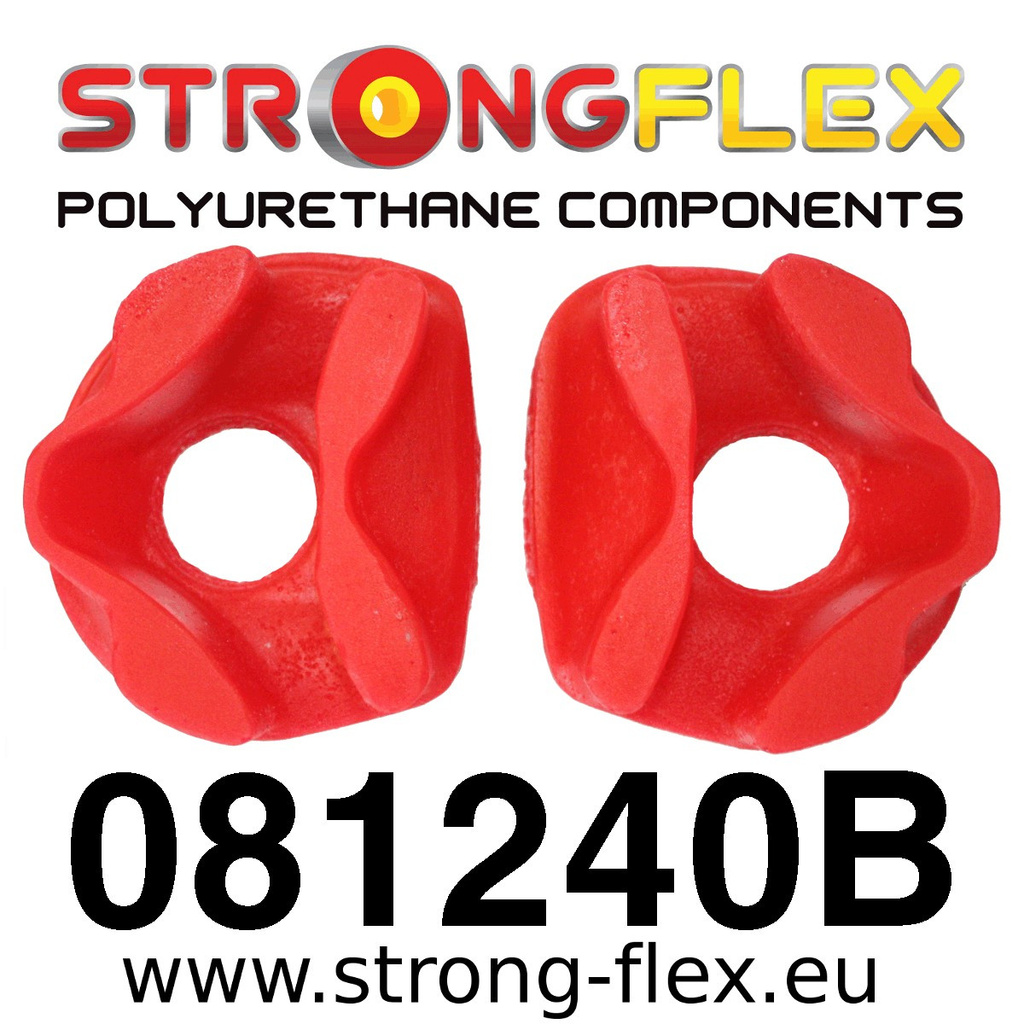 Engine rear mount inserts