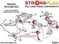 Front anti roll bar link bush SPORT
