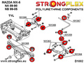 Rear anti roll bar bush SPORT