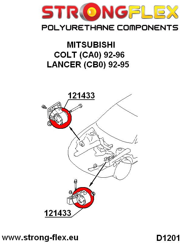Engine mount inserts SPORT