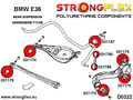 Rear suspension bush kit