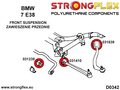 Front anti roll bar bush SPORT