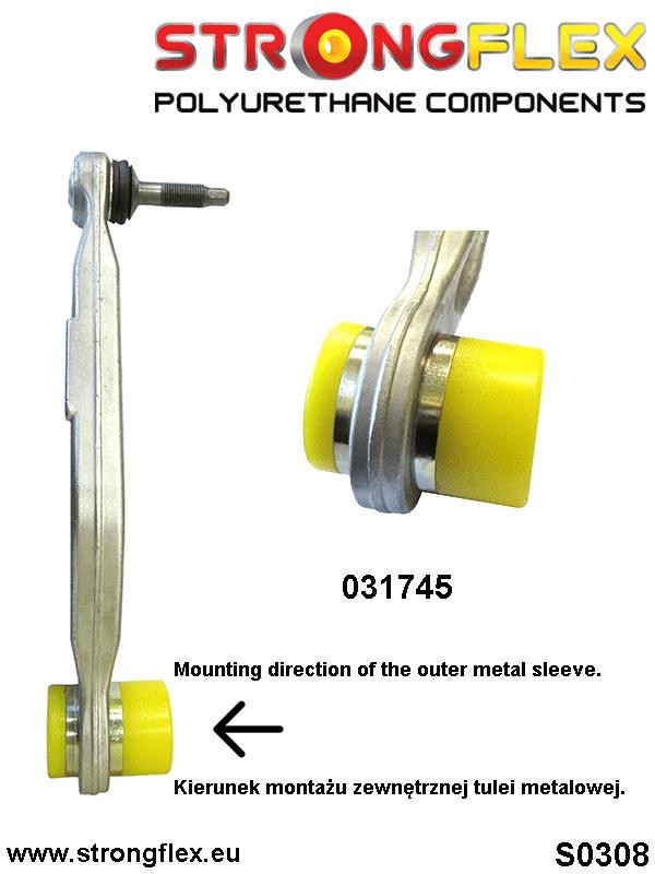 Rear upper arm inner bush SPORT