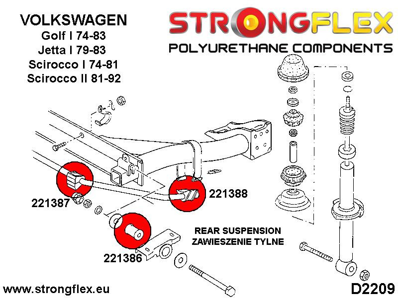 Suspension bush kit
