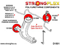 Front wishbone rear bush SPORT