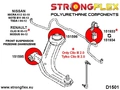 Front wishbone rear bush