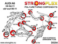 Rear suspension bush kit