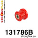 Rear anti roll bar link to arm bush