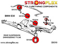Rear anti roll bar link to arm bush SPORT