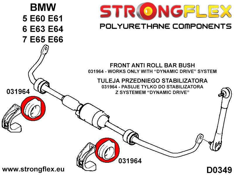 Anti roll bar bush