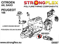 Lower engine mount SPORT