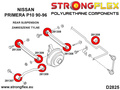 Rear trailing arm to hub bush