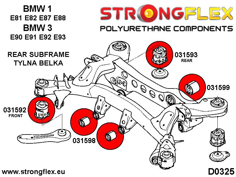 Suspension bush kit
