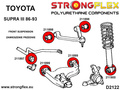 Toyota Supra MK3 Full suspension bush kit SPORT