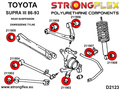 Toyota Supra MK3 Full suspension bush kit SPORT