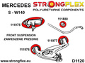 Front lower arm – rear bush