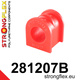 Front anti roll bar bush
