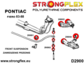 Front anti roll bar link bush