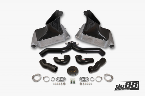 Porsche 911 Turbo (997.2) Intercooler Kit Black Pipe