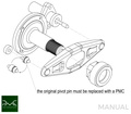 PMC RACE STAGE 3 GM Chevrolet V8 LS - BMW M57 / E46 S54 M3 - 184mm / 7.25" (S)