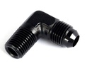 AN4 - 1/8" NPT Adapter forged 90 °