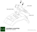 PMC Adapter Kit Toyota JZ - Mazda RX-8 - 240mm / 9.45" (F)