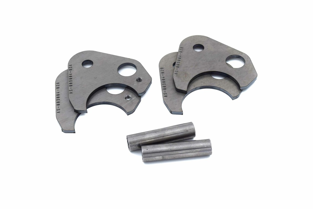 Reinforcement plates rear axle lower Volvo 240