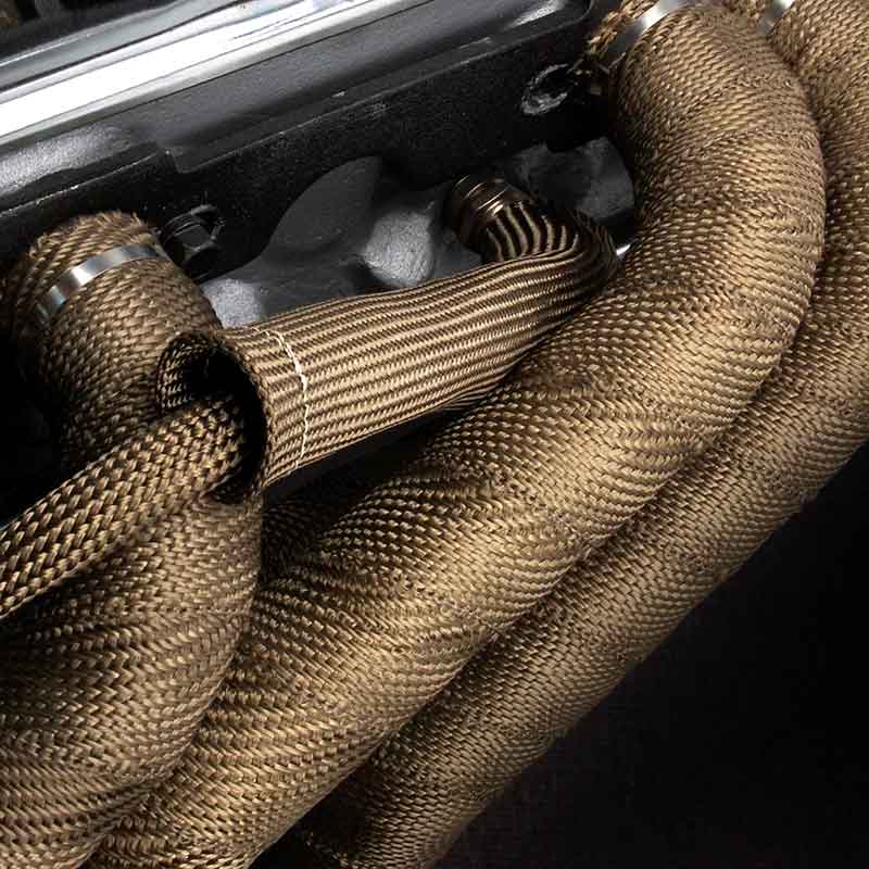 Hurricane Ignition cable Heat protection 200x30mm - Titanium