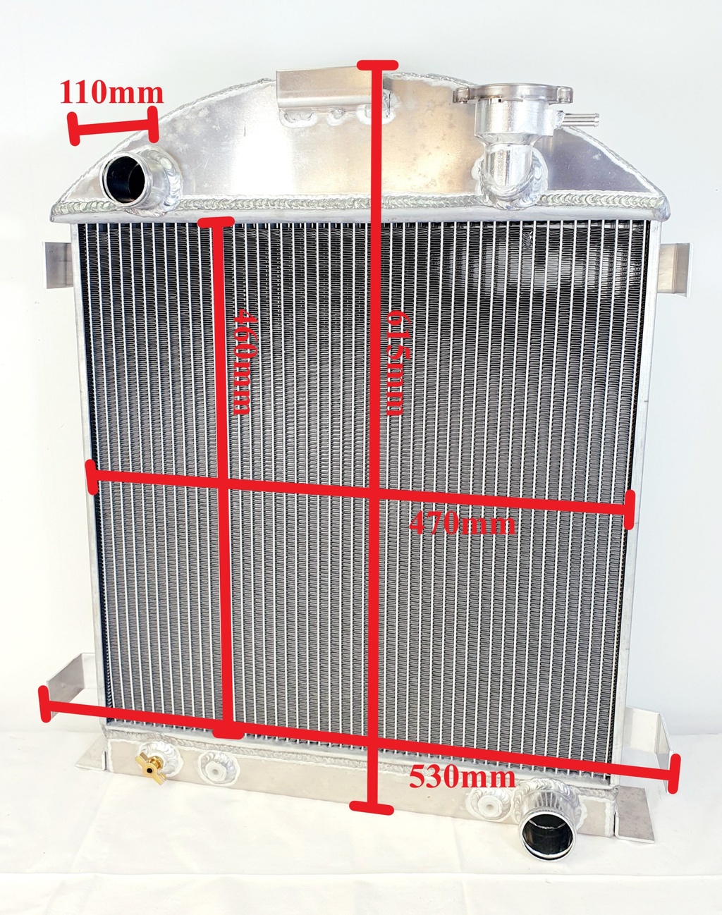 Radiator Ford A 28-29 - Chevrolet