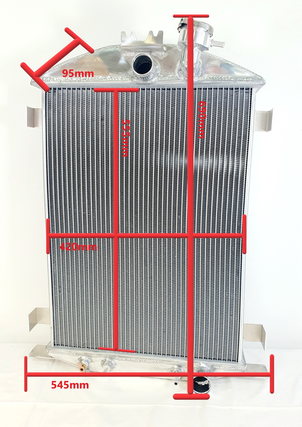 Radiator A-Ford 30-31 - Chevrolet