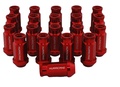 Wheel Nut Aluminum Red M12x1,25 (39mm)
