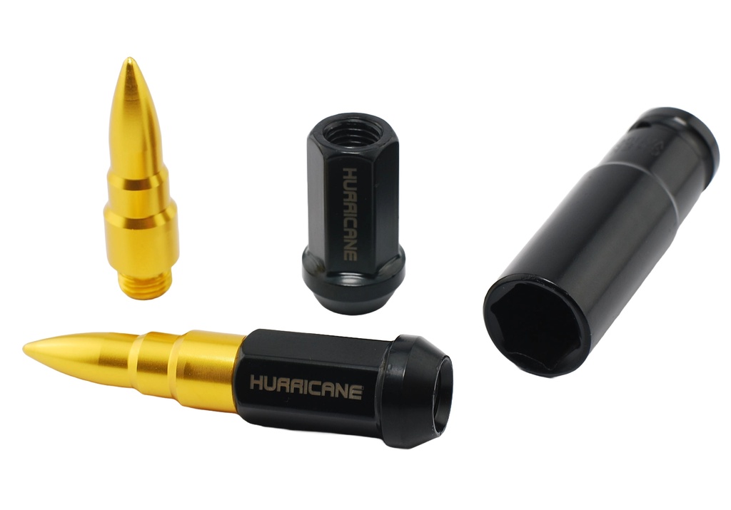 Wheel Nut Aluminum Gold M12x1,5