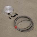 Garret Oil in Kit Turbo 1 x Straight + 1 x 90 Degree AN4 + Alu Heat Shield