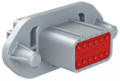 Amphenol Deutsch DT Bulkhead 12-Pin
