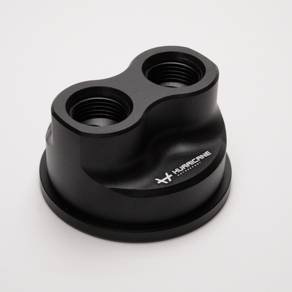 Oil filter relocator