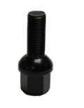 Wheel bolt Black M12x1,25