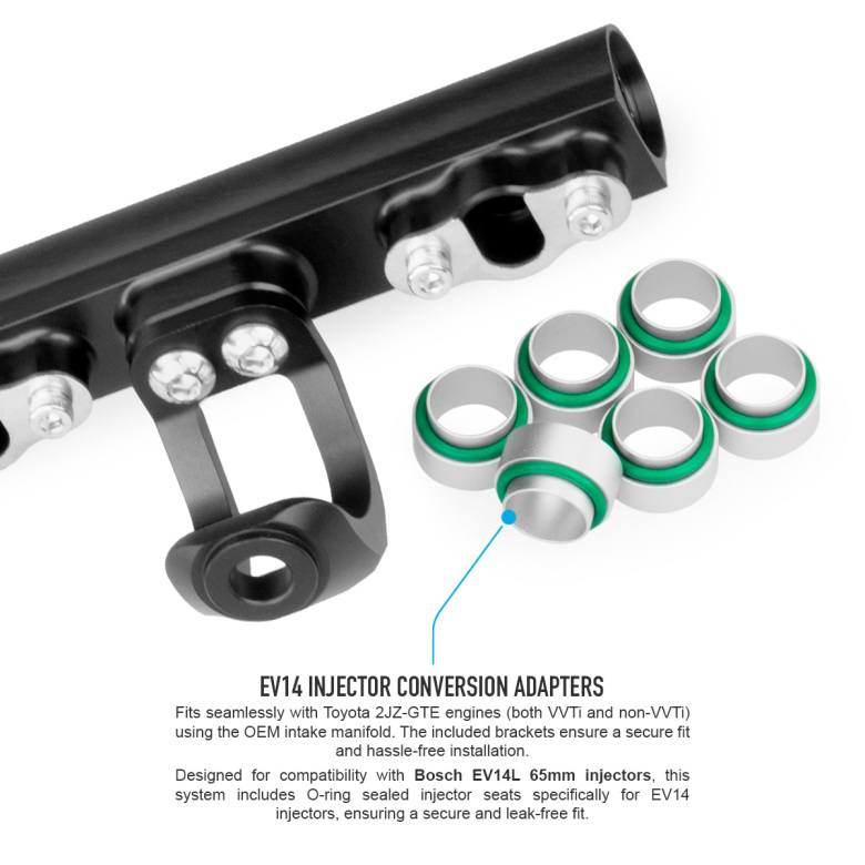 Nuke Fuel Rail Toyota 6cyl 2JZ-GTE