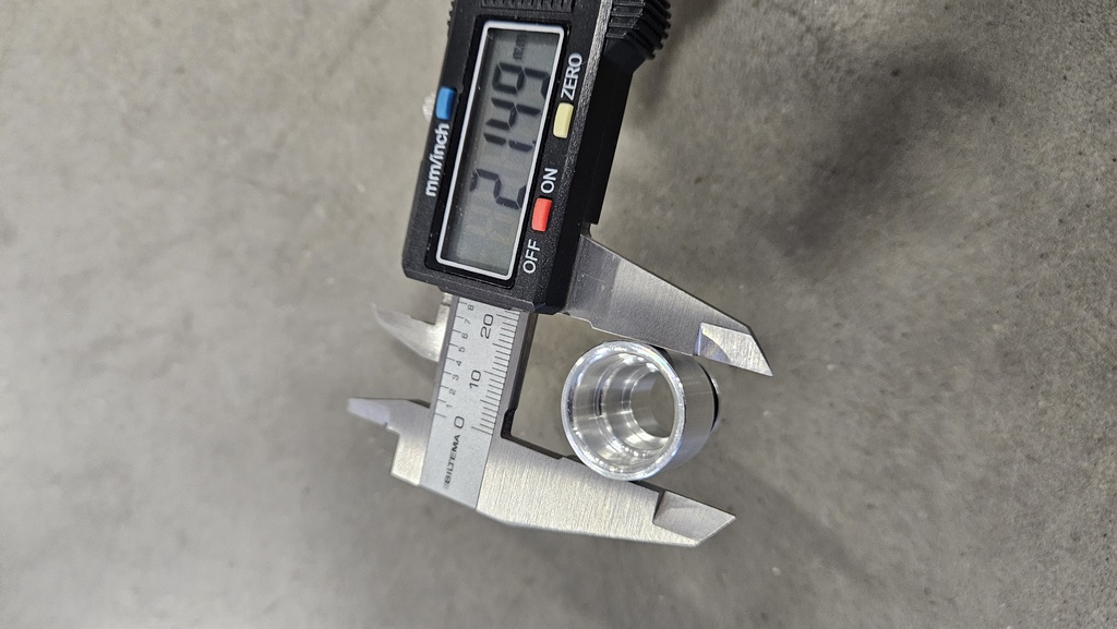 Adapter / spacer for 14mm Injector (for welding)