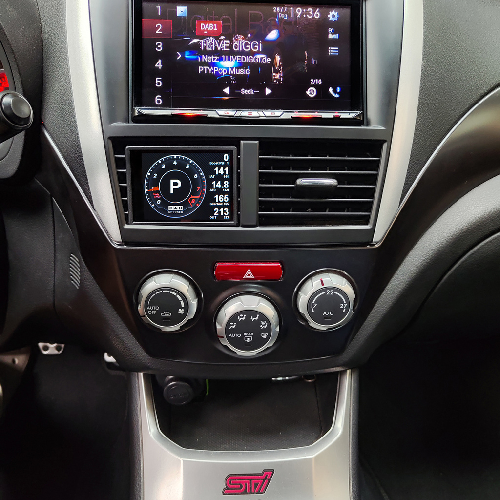 MFD32 Gen2 for Subaru Impreza GR inkl. WRX LHD