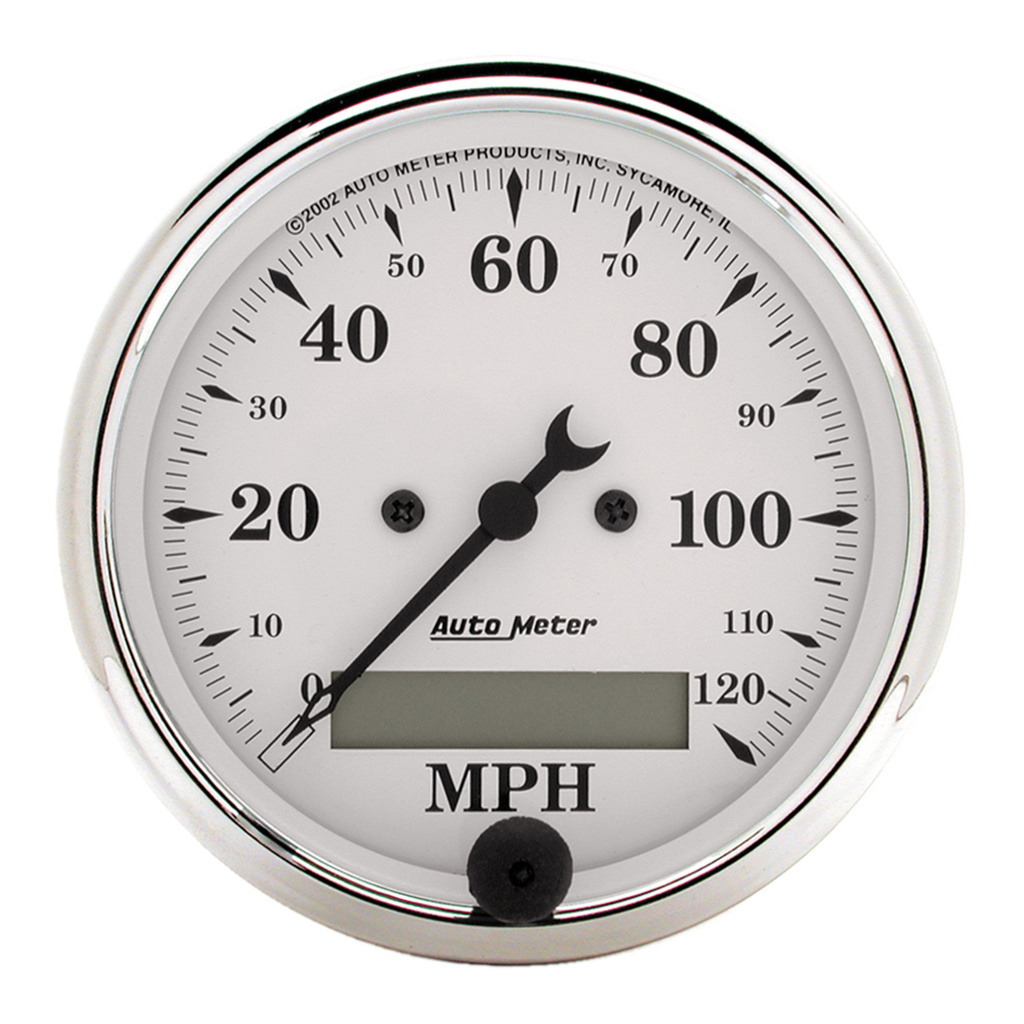 5 Gauge Direct-Fit Dash Kit, Chevy Car 53-54, Old Tyme White