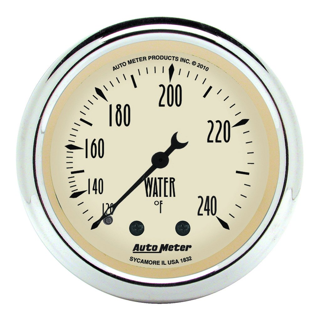 2-1/16" Water Temperature, 120-240 °F, Antique Beige
