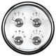 5" Quad Gauge, 100 Psi/100-250 °F/8-18v/240-33 Ω, Prestige Pearl
