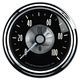 2-1/16" Oil Pressure, 0-100 Psi, Prestige Black Diamond