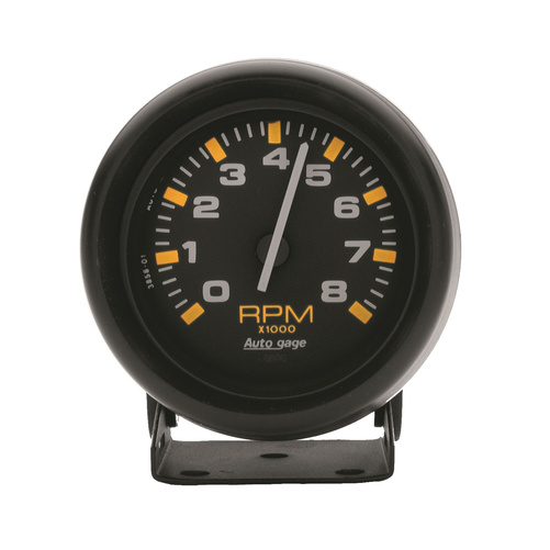 2-3/4" Pedestal Tachometer, 0-8,000 Rpm, Auto Gage