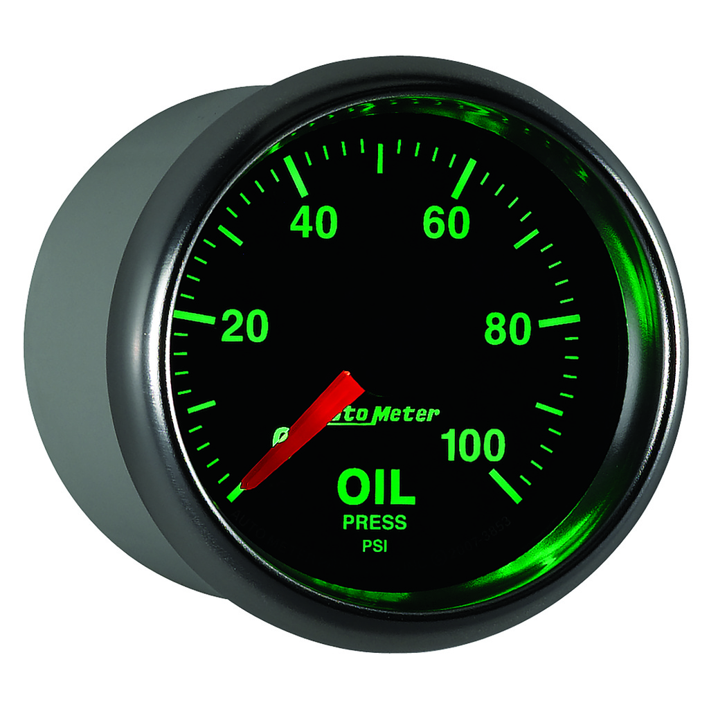 2-1/16" Oil Pressure, 0-100 Psi, Gs