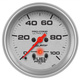 2-5/8" Fuel Pressure, 0-100 Psi, Ultra-Lite